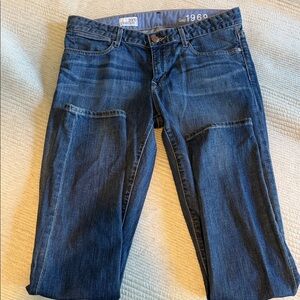 GAP Women's Dark Blue Straight Leg Jeans